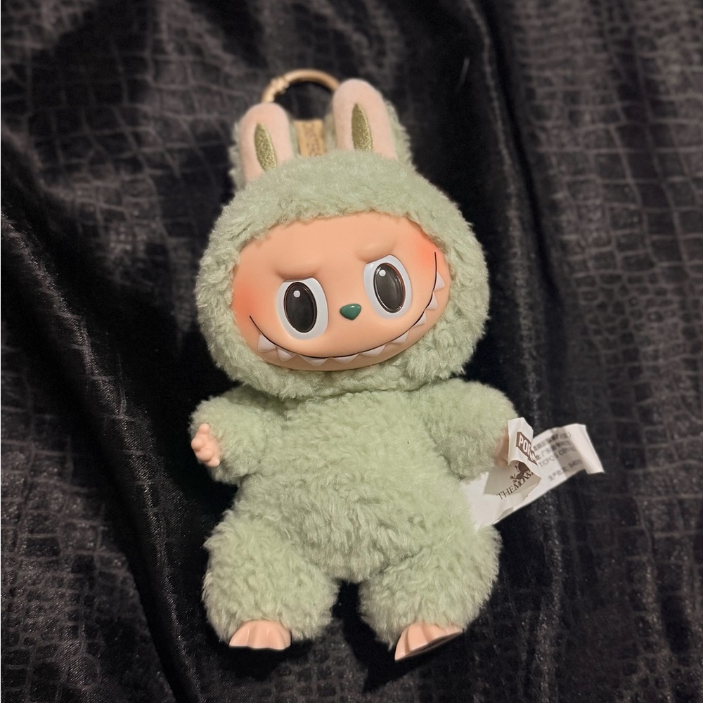 POPMART Labubu Green Grape Plush Keychain AUTHENTIC